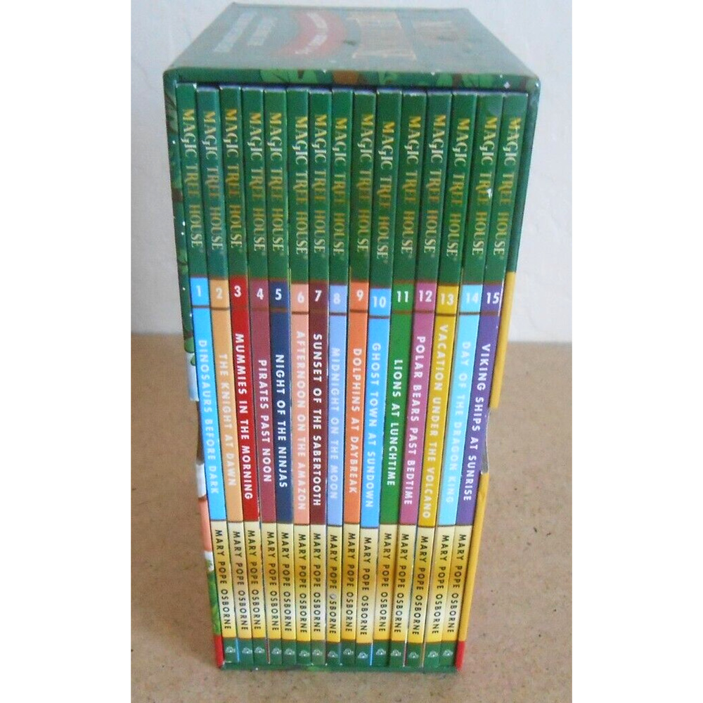 Magic Tree House Book Box Set #1-15 Mary Pope Osborne